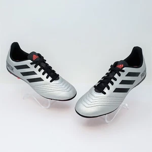 Adidas Predator 19.4 FG Jungen Silber Fußball Stollen Schuhe G25822 Größe 5,5 - Bild 1 von 14