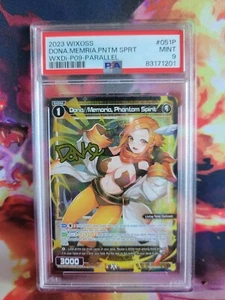 Wixoss Dona // Memoria Phantom Spirit Parallel 051P Conflated Diva Card PSA 9 - Picture 1 of 2