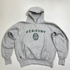 University Of Vermont Cotton Exchange Pullover Hoodie Herren M grau meliert USA - Bild 1 von 11