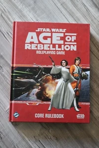 Star Wars RPG, Age of Rebellion, Core Rulebook, englisch, sehr guter Zustand - Bild 1 von 7