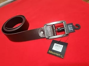 Gürtel Caterpillar Leder Herrengürtel BRAUN Größe Large Trapper Peak - Bild 1 von 11