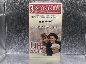 Life Is Beautiful VHS New Factory Sealed Italian With English Subs Foreign Film - Picture 1 of 6
