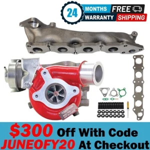 Kit turbo + colector, junta y perno de alto flujo para Mitsubishi Triton MQ 4N15 2,4 L - Imagen 1 de 14