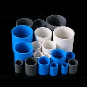 PVC Straight Pipe Fitting Color Direct Water Pipe Socket Joint Coupling 16~200mm - Picture 1 of 47