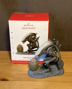 FROM EGG TO ALIEN Hallmark Keepsake 2015 Christmas Ornament NYCC w/ Box RARE! - Picture 1 of 10