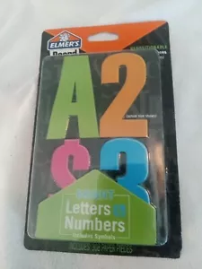 Elmer's Board Mate Repositionable Bright Letters & Numbers + Symbols 308 Pieces - Picture 1 of 2