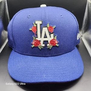 Hat Club Exclusive LA Dodgers Roses hat supreme Bape QS Ban SIZE 7 1/2 59 6CM - Picture 1 of 9