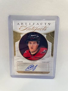 2022-23 Upper Deck Artifacts Aliaksei Protas Autofacts Card #AF-AP Capitals SP - Picture 1 of 2