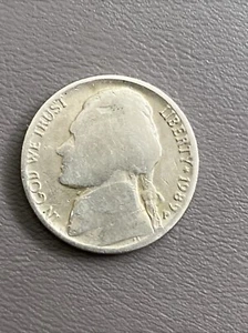1989 BroadStruck/Lamination Error Jefferson Nickel - Picture 1 of 5