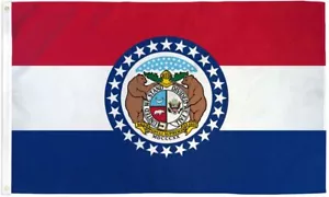 "Bandiera "MISSOURI" 2x3 piedi poliestere cartello stato MO - Foto 1 di 7