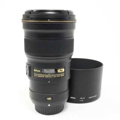 Near Mint Nikon AF-S NIKKOR 300mm F/4E VR PF Phase Fresnel Telephoto Lens #N029 - Image 1 of 3