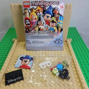 LEGO Disney 100 Jiminy Cricket Minifigure - Foto 1 di 3