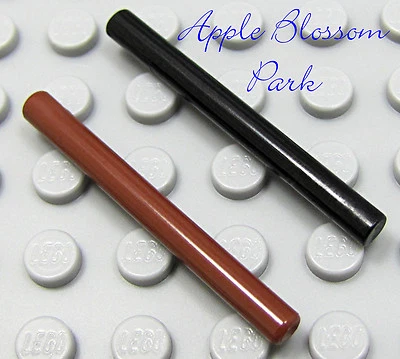 NEW Lego Set/2 Harry Potter BROWN & BLACK MAGIC WANDS 10217 4736 4840 4865 4867 - Image 1 of 3