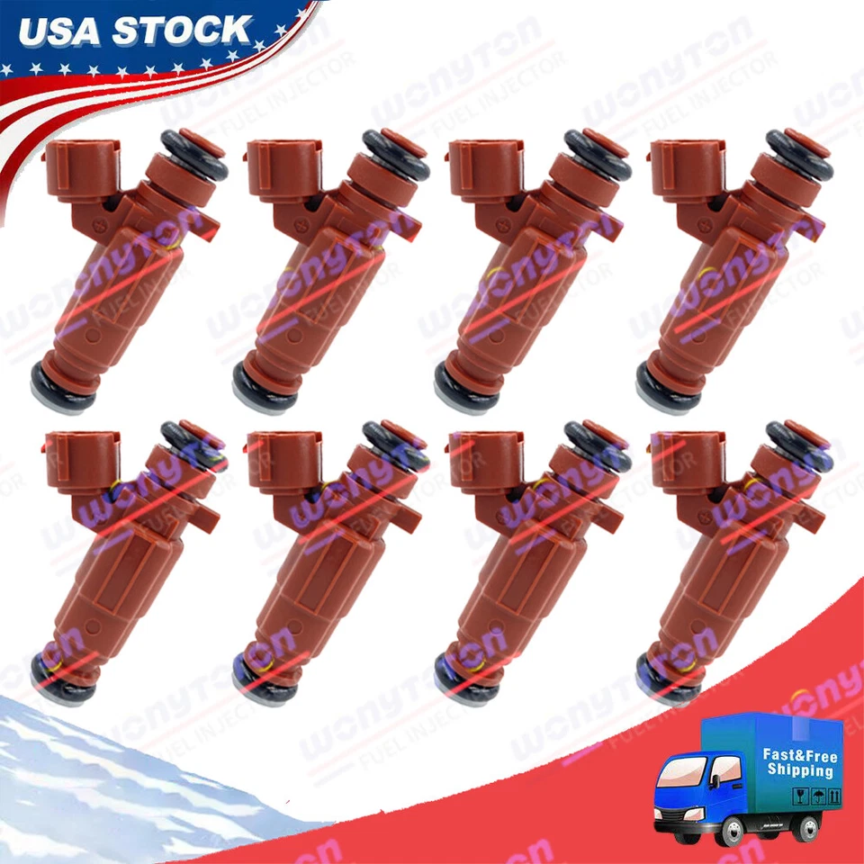 8Pcs OE Fuel Injector for 2004-2006 Audi S4 4.2L V8 079133551B Bosc* #0280156180 Foto 1 de 4