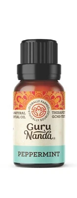 Guru Nanda Peppermint - 100% Pure & Natural Essential Oil