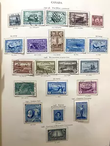 1937-48 CANADA, MINT & USED, KGVI COLLECTION, CAT £120+ BRITISH COMMONWEALTH - Picture 1 of 1
