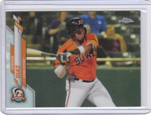 Topps Pro 2020 debut refractor cromado #PDC-120 Yusniel Díaz Orioles/99 - Imagen 1 de 2