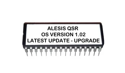 Alesis QSR Firmware OS Update Upgrade V 1.02 EPROM Mit Neuester OS - Bild 1 von 2