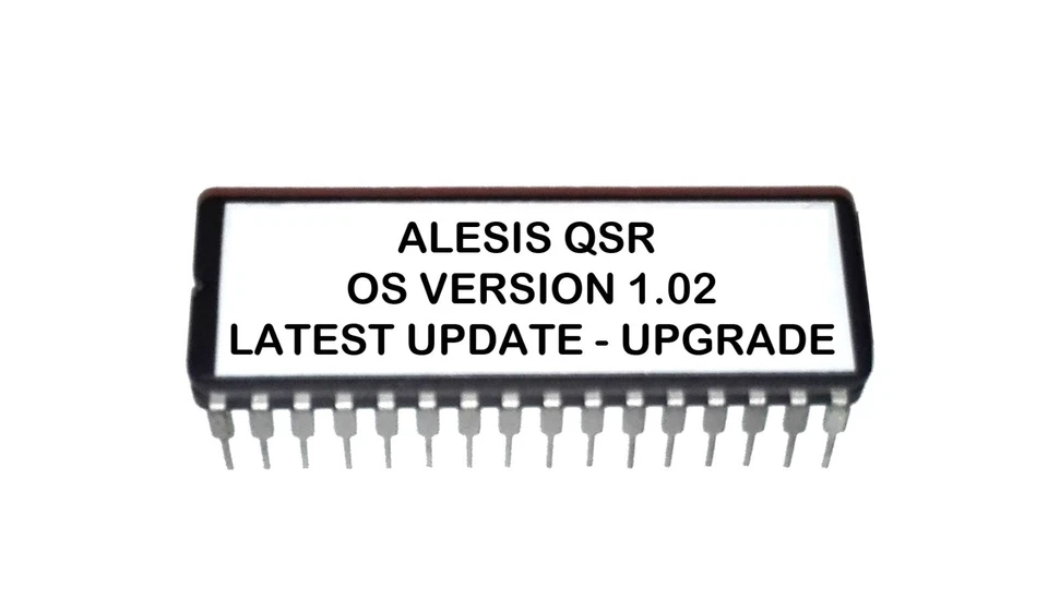 Alesis QSR Firmware OS Update Upgrade V 1.02 EPROM Mit Neuester OS - Bild 1 von 2