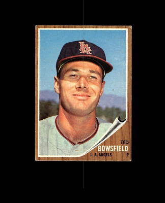 1962 Topps 369 Ted Bowsfield VG-EX #D1,369581 - Image 1 of 2