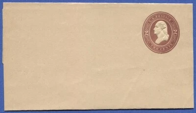1884 U283 2c brown on manila Mint Newspaper wrapper XF - Image 1 of 2