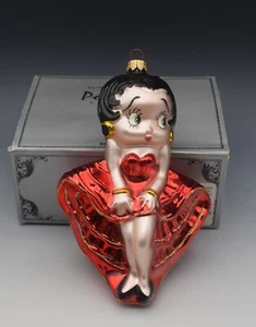 KOMOZJA POLONAISE BETTY BOOP GLAS ORNAMENT MADE IN POLAND - Bild 1 von 5