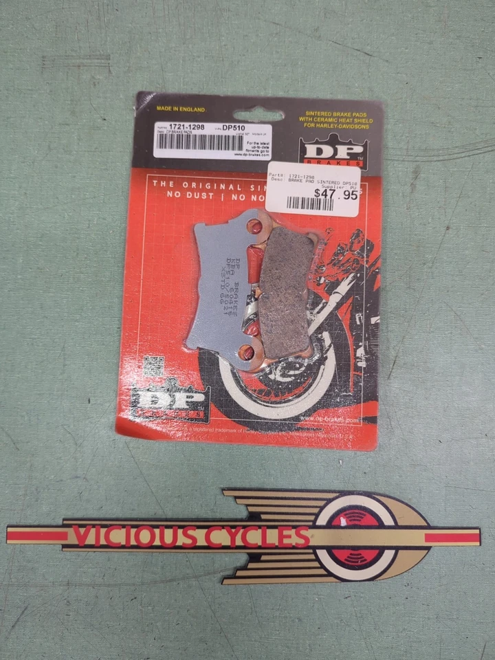 DP Brakes - DP510 - Standard Sintered Metal Brake Pads - Image 1 of 2