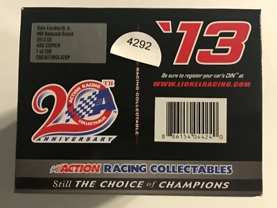 2013 #88 DALE EARHARDT, JR. Национальная гвардия ARC меди 1/24 масштаб #4292 - Изображение 1 из 4