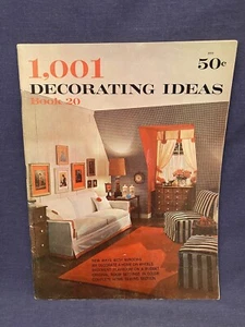 CONSO 1963 1001 Decorating Ideas Book 20 Mid Century Modern MCM Decor Vintage - Bild 1 von 6