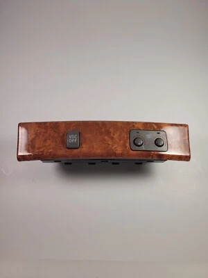 2001 - 2006 Lexus LS430 Center Console Wood Front Heated Seat VSC Switch OEM - Image 1 of 4
