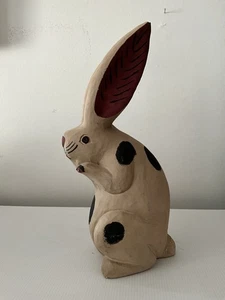 HTF Vintage 1985 Austin Productions Inc 15" Bunny Rabbit Statue Sculpture - Picture 1 of 12
