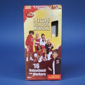 Disney High School Musical San Valentino con pennarelli NOS scatola aperta - raro vintage - Foto 1 di 15