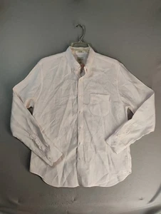 Camisa J Crew Para Hombre Grande Rosa Calce Clásico Lino Irlandés Baird Mcnutt Abotonada - Imagen 1 de 9