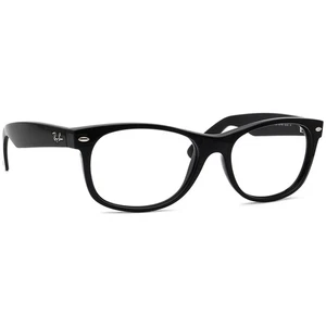 Occhiali da sole Ray-Ban solo montatura RB 2132 New Wayfarer 901/58 nero Italia 55 mm - Foto 1 di 6