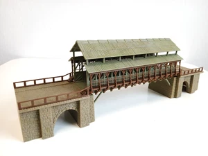 Faller Eisenbahnbrücke Brücke - B-535 - H0 - Gebäude Häuser Haus   ---- CM 1065 - Bild 1 von 13