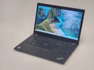 Lenovo ThinkPad T480s 14" computer portatile touchscreen i7-8650U 1,9 GHz 24 GB 512 GB W11P - Foto 1 di 11