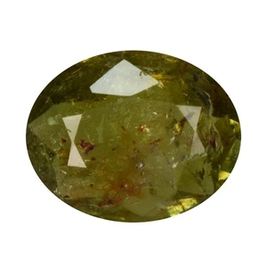 0.64ct Pretty Oval 6.8 x 5.5 MM 100% Natural Green Mozambique PARAIBA TOURMALINE - Bild 1 von 5