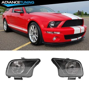 Se adapta a 07-09 Ford Mustang Shelby GT500 OE estilo parachoques delantero faros lámpara 2 piezas - Imagen 1 de 15