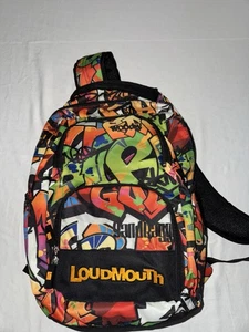 Loudmouth John Daly Rucksack Graffiti Style Neu ohne Etikett! - Bild 1 von 6