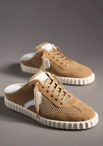 Voile Blanche Damenschuhe Ines Pantolette Sneaker Rückenfrei Caramel Gr:6-6,5 Neu mit Karton - Bild 1 von 9