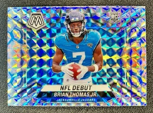 2024 Panini Mosaic NFL Debut Silver Mosaic Prizm BRIAN THOMAS JR. #282 Rookie RC - Picture 1 of 4
