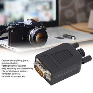 Serial Port Male Adapter 5 Sets DB9 RS232 Male Adapter Serial Port Connector - Picture 1 of 12