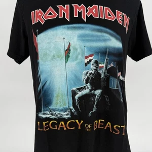 Iron Maiden Legacy of the Beast North American Tour 2019 T-Shirt Men's Size L - Picture 1 of 5
