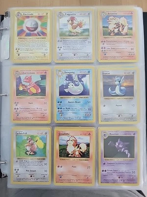 Near Complete Shadowless Pokemon Base Set 78/102 Vintage WOTC - Image 1 of 4