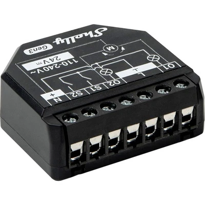 Shelly Shelly 2PM Gen3 Schalt-Messaktor Bluetooth, Wi-Fi
