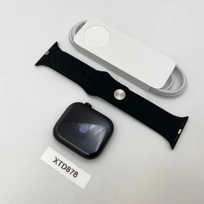 Apple Watch Series 10 46mm Aluminum Jet Black GPS A2999 - Open Box - Image 1 of 4