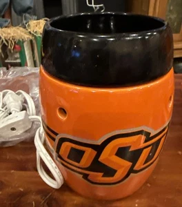 OSU-Orange Scentsy Warmer Campus Collection EUC Full Size - Picture 1 of 9