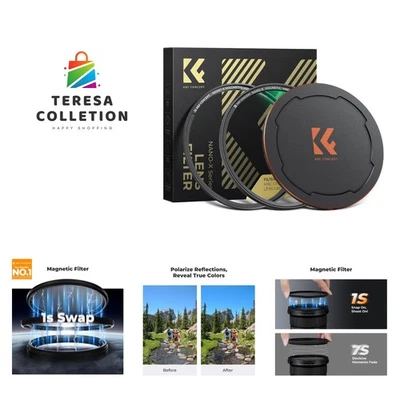 Magnetic 77mm Circular Polarizers Filter Magnetic Polarizing Filter + Magneti... - Image 1 of 4