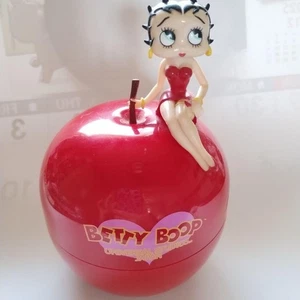 Betty Boop Behälter in Apfelform 2011 Kunststoff rot - Bild 1 von 5