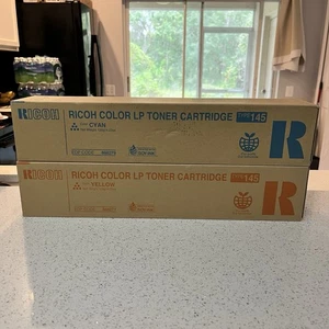 Cartucho de tóner Ricoh Color CIAN/AMARILLO LP tipo 145 HY NUEVO ENVÍO GRATUITO - Imagen 1 de 3